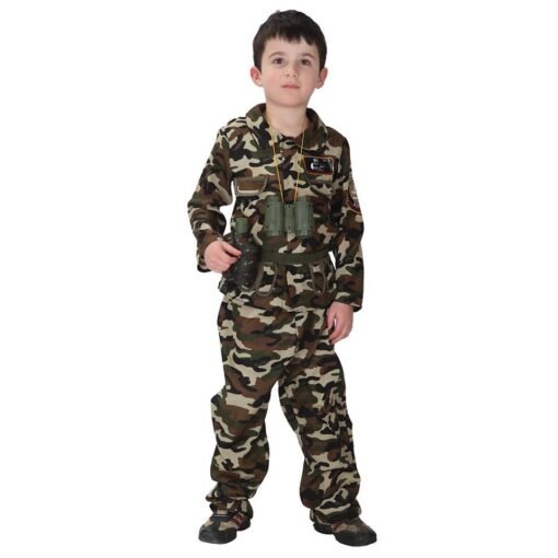 Boys Army Special Forces Soldier Cosplay