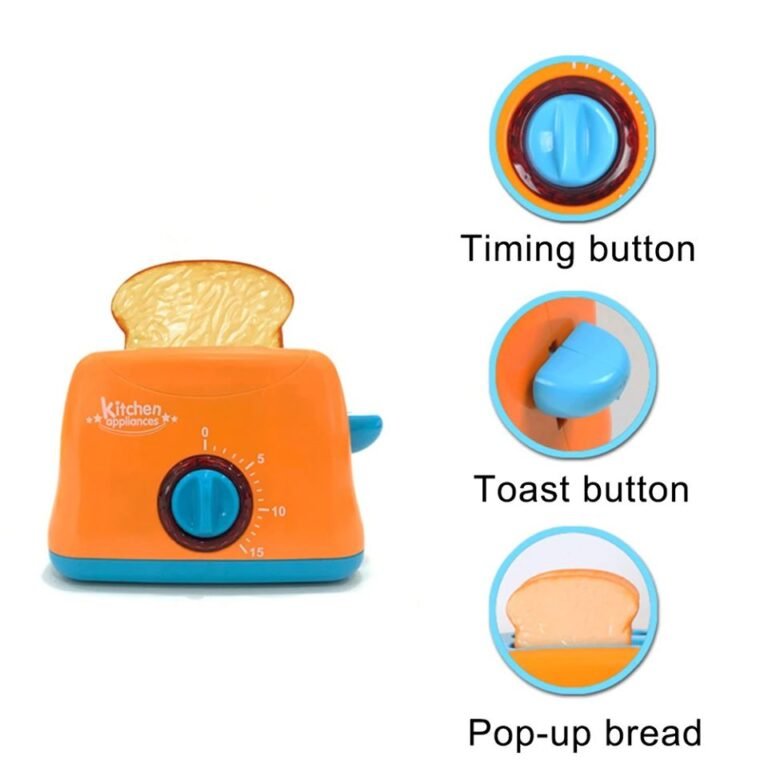 toy blender and toaster