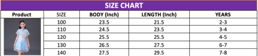 Size chart 2 1