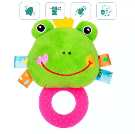 cute animal baby rattles toys teether toy 4