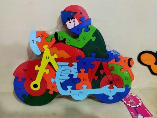 kids essential educational 3D wooden puzzle series 12