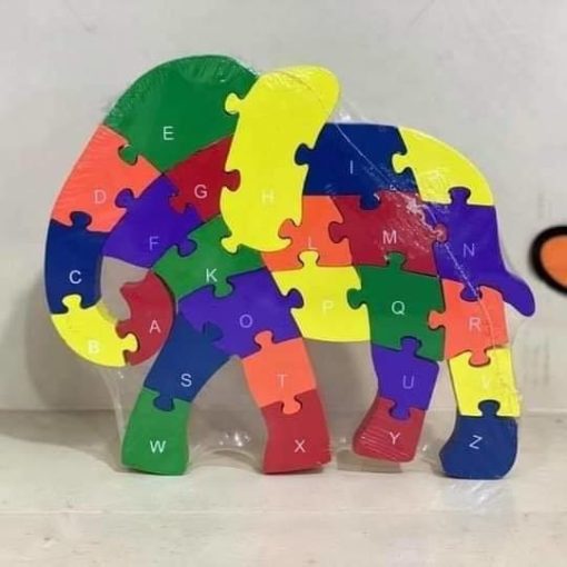 kids essential educational 3D wooden puzzle series 6