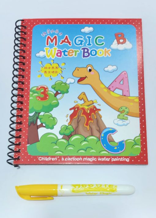 reusable magic water coloring book 4