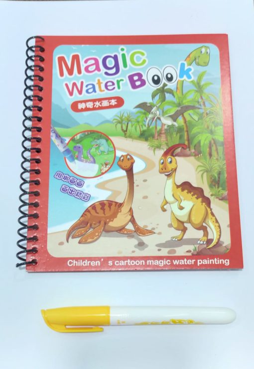 reusable magic water coloring book 8