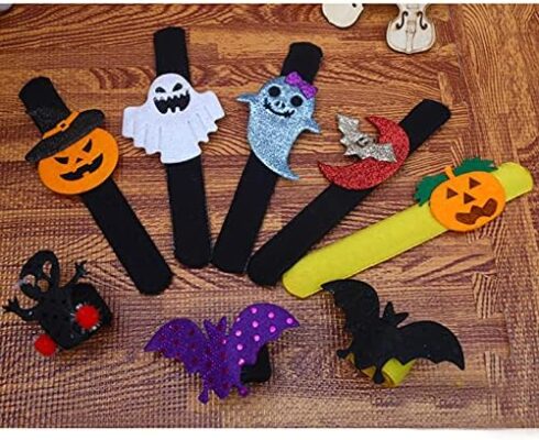 Halloween Pumpkin Wristband Bracelet (HA23001014)