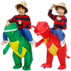 Alternative view of Inflatable Cosplay Dinosaur Costume for Kids