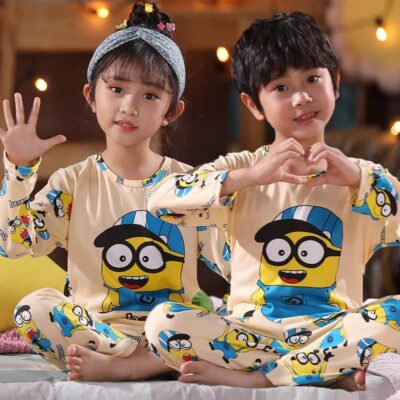 Minion Winter Long Sleeve Night Suit