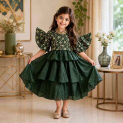 Indian Girls Party Gown (98082)