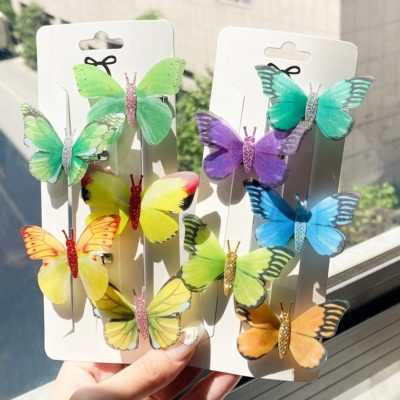 Butterfly Hair Clip Set (BHC234001)