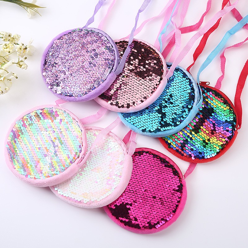 Pink Reversible Sequin Coin Purse | Claire's