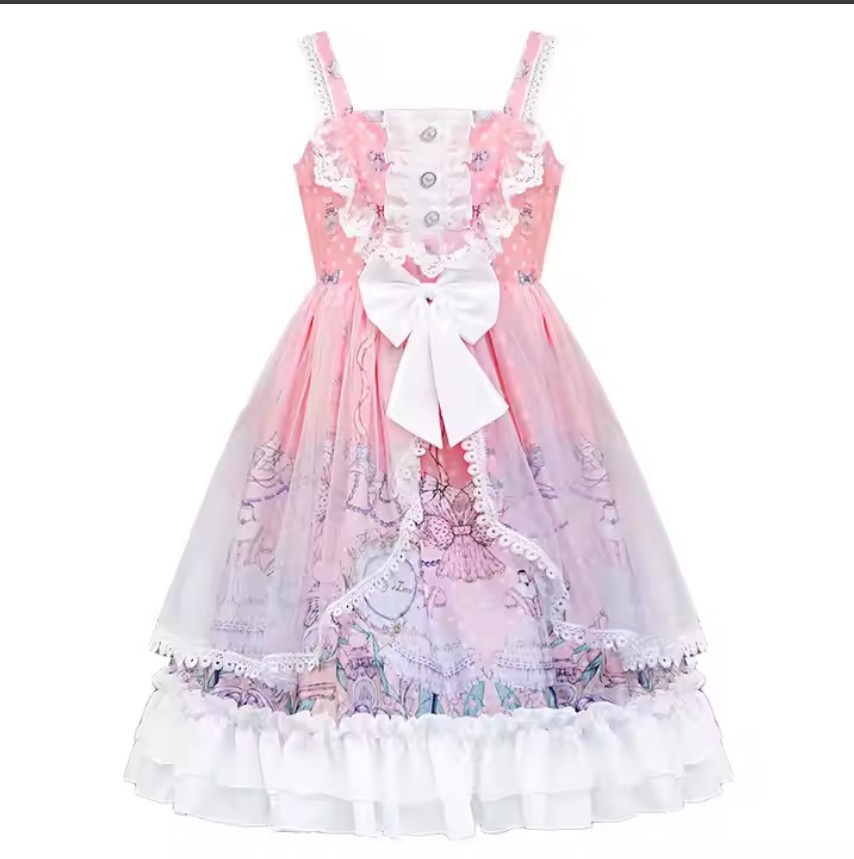 Little Princess Floral Party Dress for Girls (FPD2364001) - Image 5
