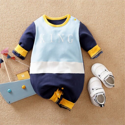 Newborn King Winter Romper (NBKWR24112)