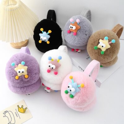 Wooly Winter Star Monster Earmuff for Kids/Children (WWSME241215)