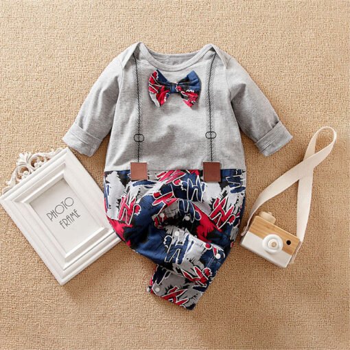 Winter Party Romper for Newborn Baby (WPRNB250106)