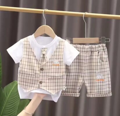 Newborn Party Dress for Boys (NBPD250203)