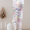 3D Printed Summer Leggings for Girls (PSLG240301)