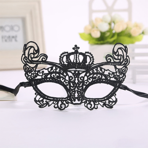 Halloween Party Lace Mask for Girls (HPA250001002) - Image 2