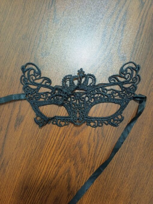 Halloween Party Lace Mask for Girls (HPA250001002) - Image 3